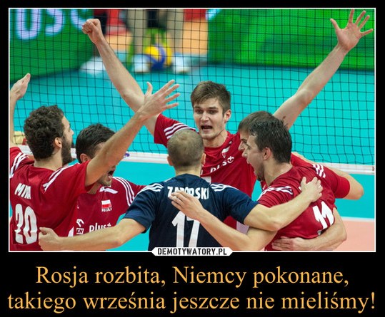 Memy po meczu Polska - Niemcy na siatkarskich MŚ Historyczny wrzesień dla Polski /INTERIA.PL