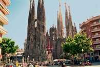 Hiszpania, Barcelona, Sagrada Familia /Encyklopedia Internautica