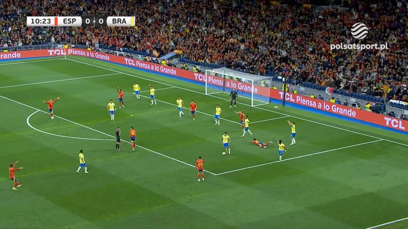 Hiszpania - Brazylia. Skrót meczu. WIDEO