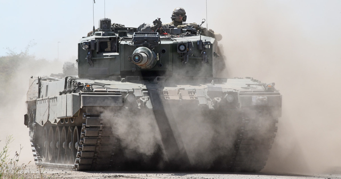 Hiszpania ma przekazać Ukrainie kolejne Leopardy 2A4 i amunicję do Patriota /Krauss-Maffei Wegmann /materiały prasowe