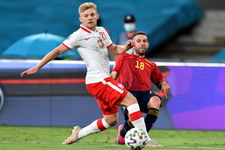 Hiszpania - Polska 1-1 na Euro 2020. Kamil Jóźwiak: Nie było ataków na hurra