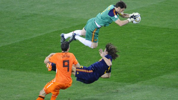 Hiszpania wygrała z Holandią 1:0 w finale MŚ w RPA /AFP