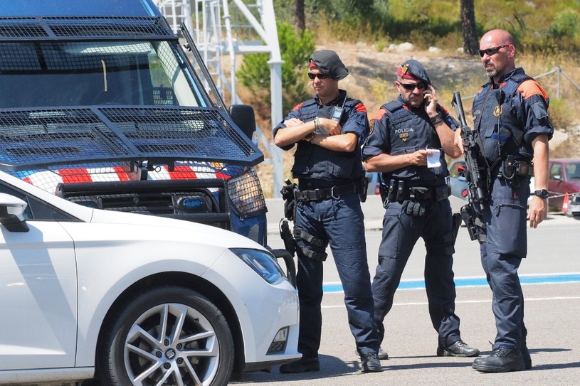 Hiszpańska policja; zdj. ilustracyjne /AFP