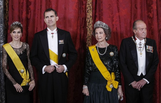 Hiszpańska rodzina królewska /EMILIO NARANJO /PAP/EPA