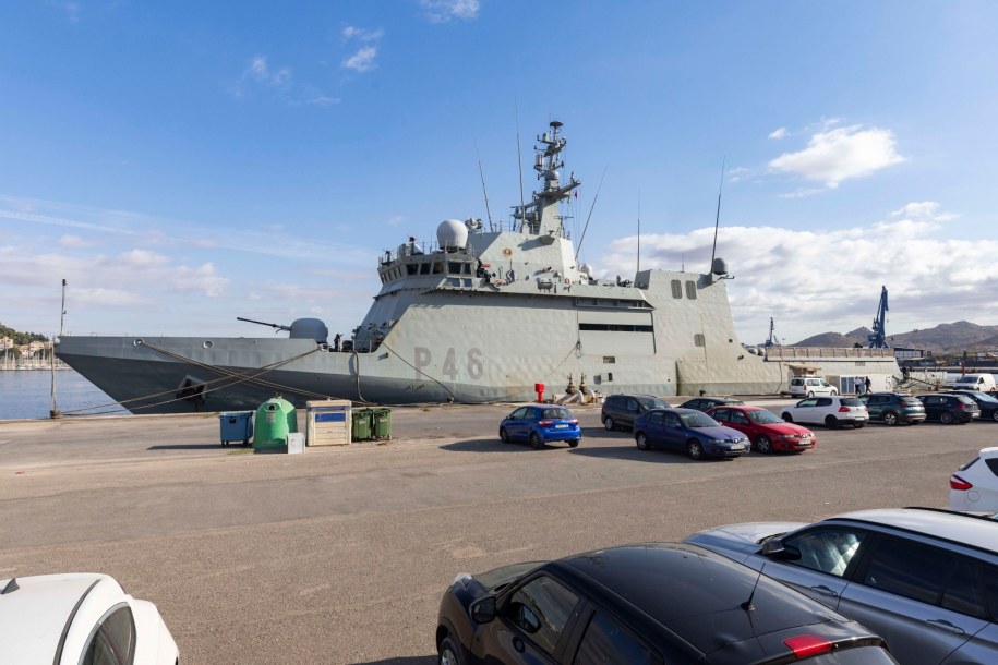 Hiszpański statek w gotowości, by eskortować Global Sumud Flotilla /MARCIAL GUILLEN /PAP/EPA