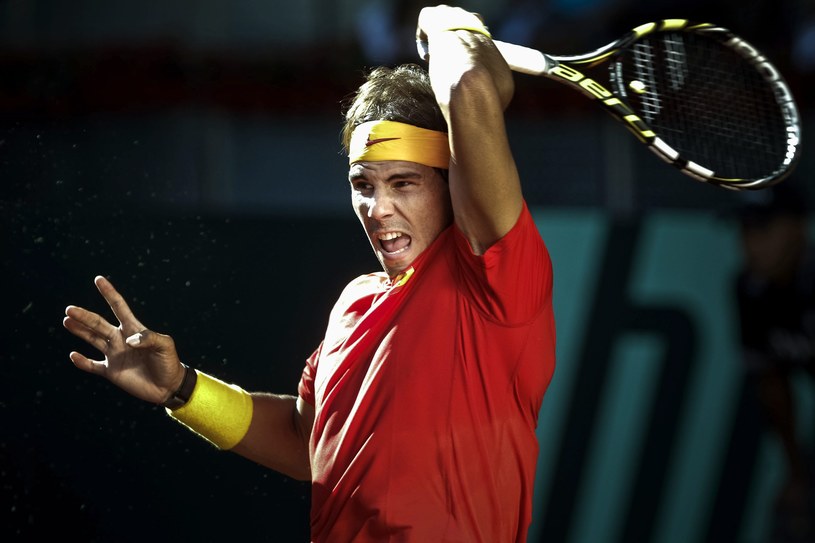 Hiszpański tenisista Rafael Nadal /PAP/EPA