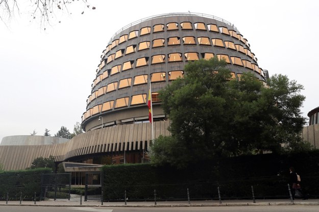 Hiszpański Trybunał Konstytucyjny (na zdjęciu) zawiesił deklarację niepodległości Katalonii /Ballesteros    /PAP/EPA