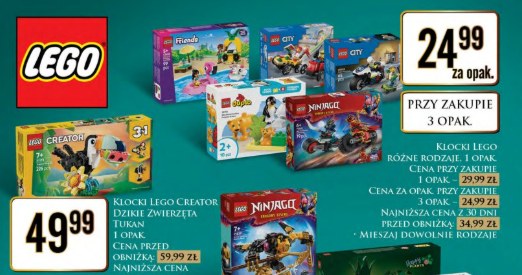 Hit! LEGO nawet 30 zł taniej w DINO /Dino /INTERIA.PL