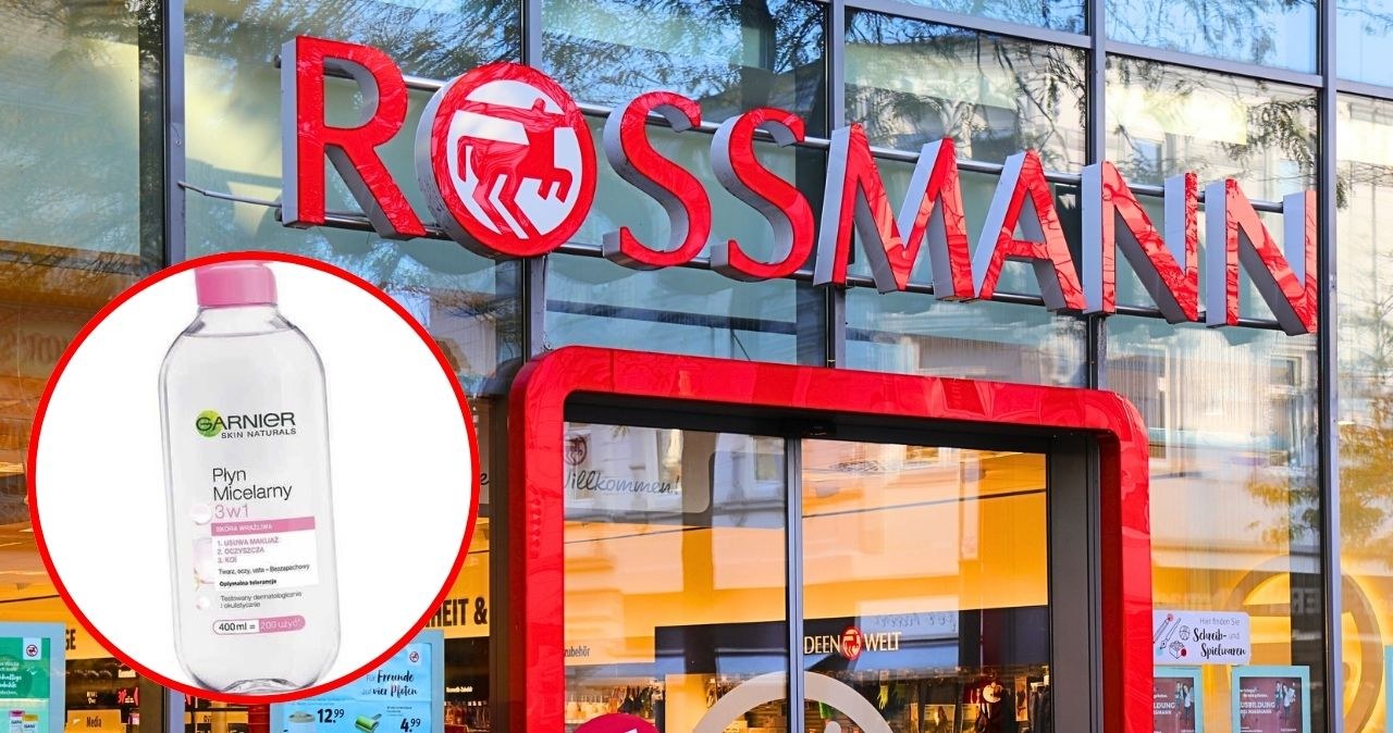 Hit Rossmanna! Kultowy płyn micelarny Garnier prawie 50% taniej! /CanvaPro /INTERIA.PL