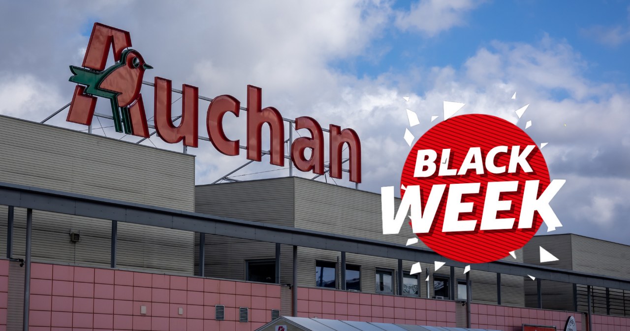 Hity Black Week w Auchan – Zgarnij elektronikę i zabawki za pół ceny! /adobestock/Auchan /INTERIA.PL