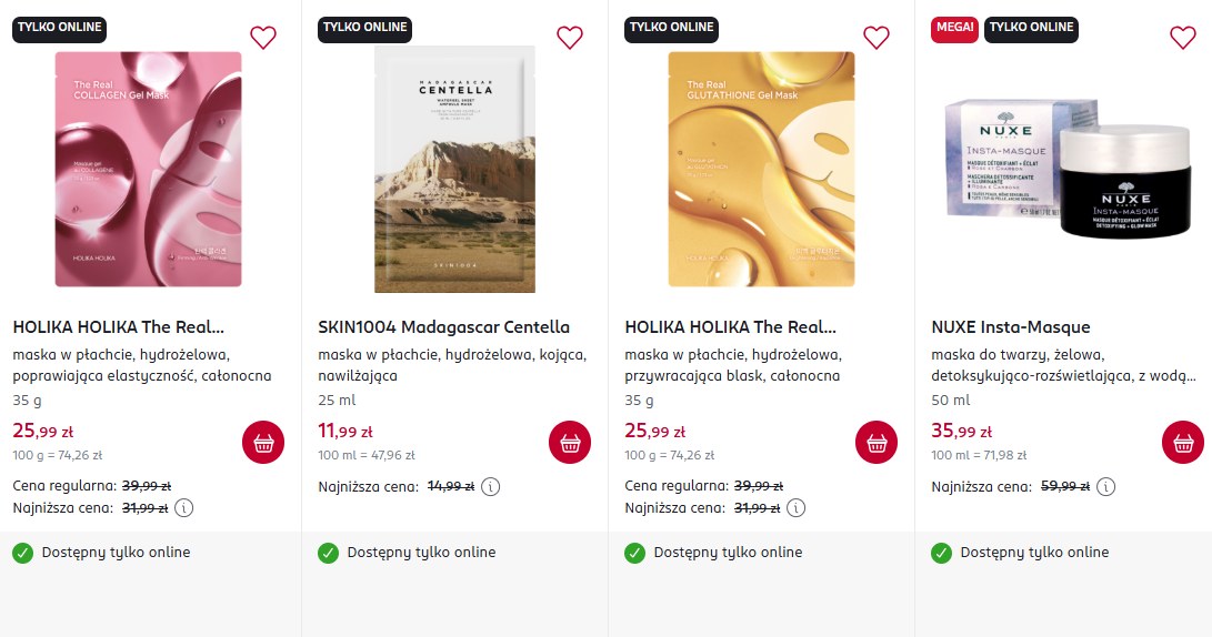 Hity internetu w promocji! Biodance i inne maski w płachcie taniej w Rossmannie /Rossmann /INTERIA.PL