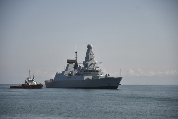 HMS Defender /VASIL GEDENIDZE /PAP/EPA