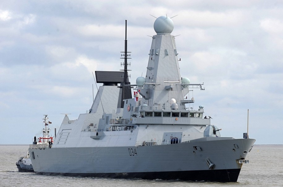 HMS Diamond na zdjęciu z 2011 roku. / 	Ingo Wagner /PAP/EPA