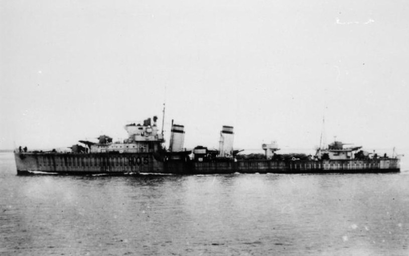 HMS "Greyhound" podczas II wojny światowej. Dzięki "Błyskawicy" udało się uratować ten niszczyciel przed zatonięciem /Imperial War Museum /domena publiczna