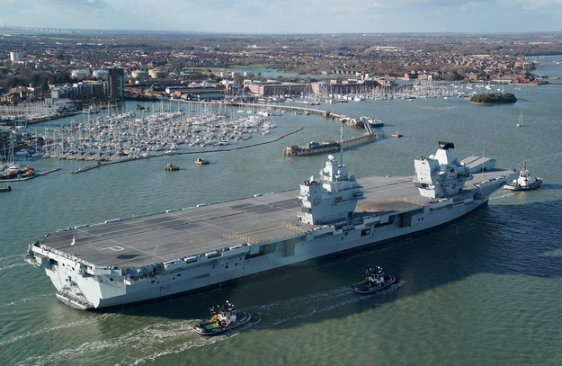 HMS Prince of Wales /Andrew Matthews /PAP/EPA