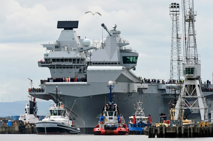 HMS Queen Elizabeth /AFP