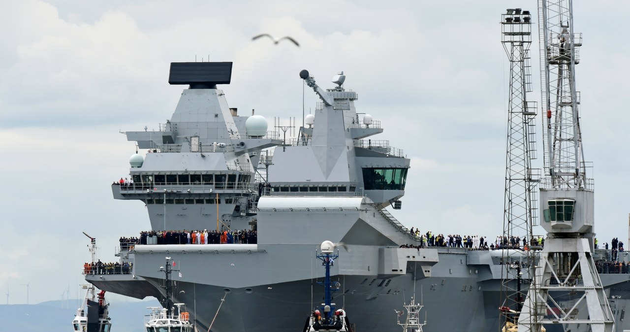 HMS Queen Elizabeth /AFP