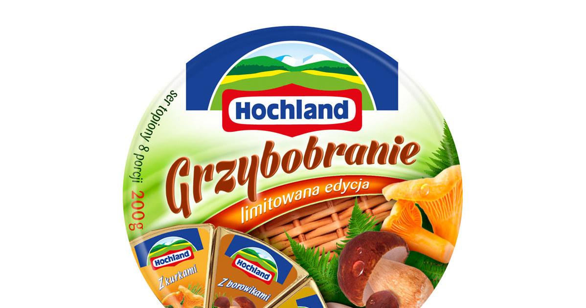 Hochland Grzybobranie /- /Styl.pl/materiały prasowe