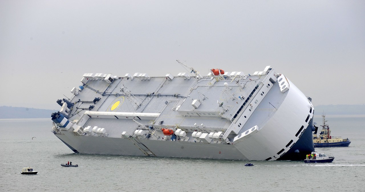 Hoegh Osaka na mieliźnie /AFP