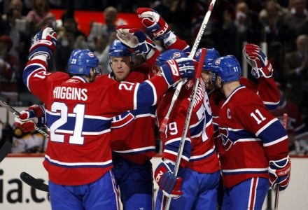 Hokeiści Montreal Canadiens /AFP