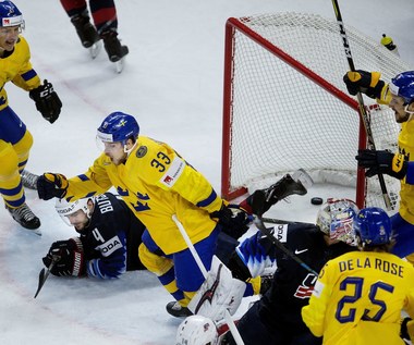 Hokejowe MŚ. Szwecja - USA 6-0 w półfinale
