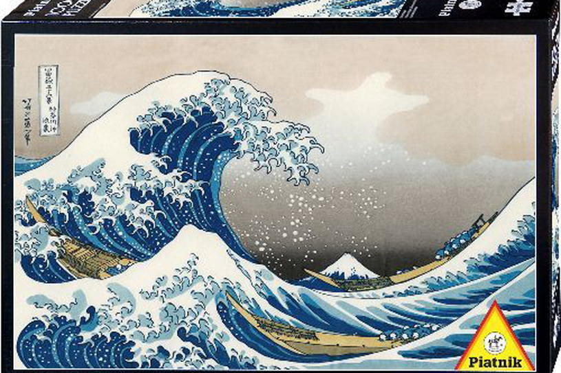 Hokusai puzzle 1000 elementów /materiały promocyjne