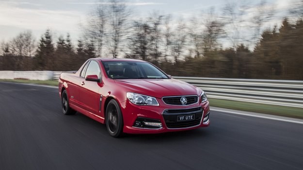 Holden VF Ute - najszybszy pikap świata Holdena poprowadził firmowy inżynier, Rob Trubiani. Model Ute bazuje na sedanie Commodore. /Holden