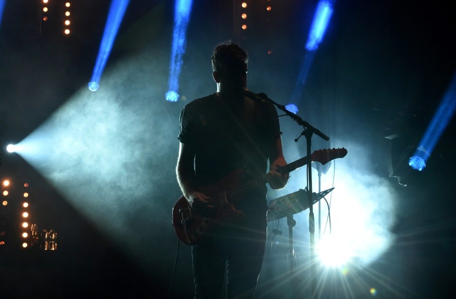 Holenderska grupa rockowa Kensington w Oświęcimiu /Jacek Bednarczyk /PAP