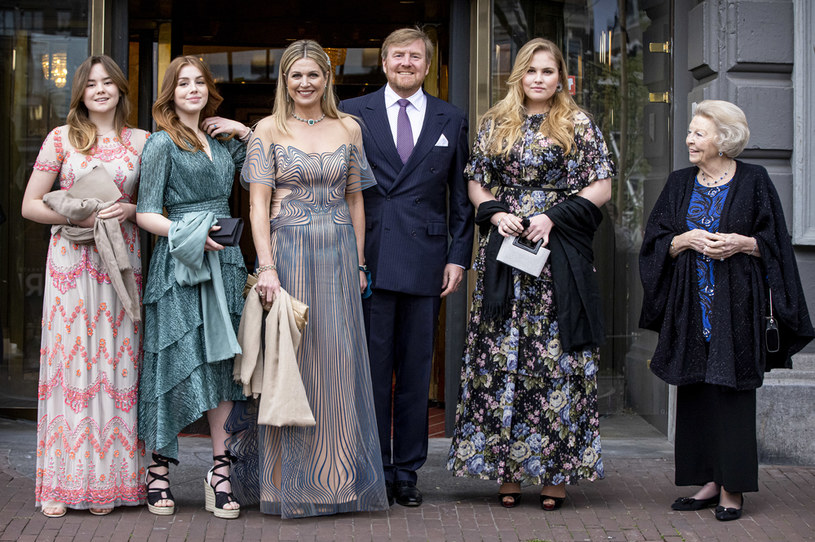 Holenderska rodzina królewska /Patrick van Katwijk/Getty Images /Getty Images