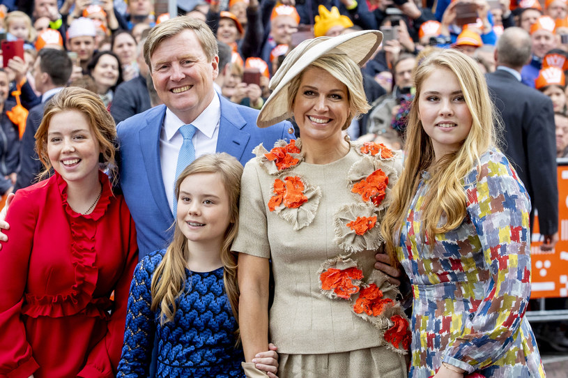 Holenderska rodzina królewska /Patrick van Katwijk/Getty Images /Getty Images