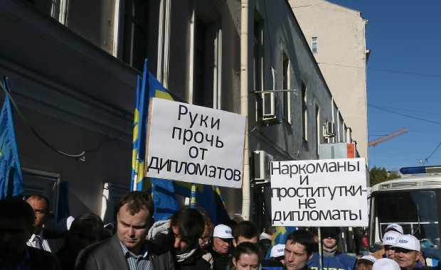 Holenderski dyplomata pobity w Moskwie