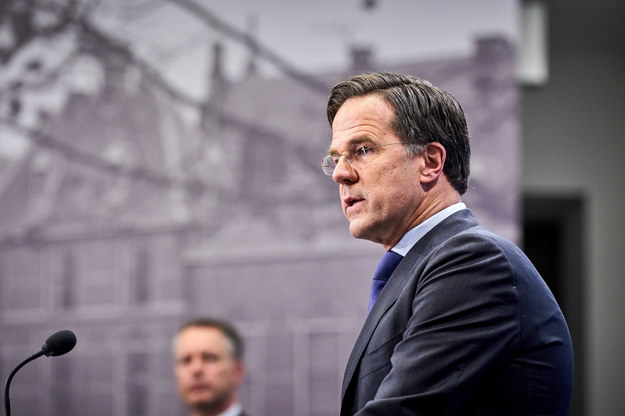 Holenderski premier Mark Rutte /PAP/EPA