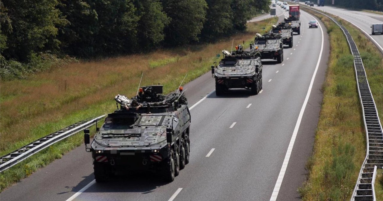 Holenderskie wojsko pojawi się na polskich drogach /@13LichteBrigade /Twitter