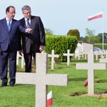 Hollande: Francja jest wdzięczna Polakom za poświęcenie