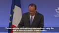 Hollande: Turecka interwencja w Syrii może przyczynić się do eskalacji konfliktu