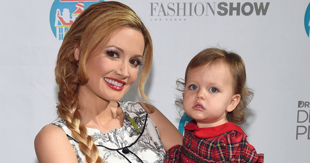 Holly Madison z córką /Ethan Miller /Getty Images