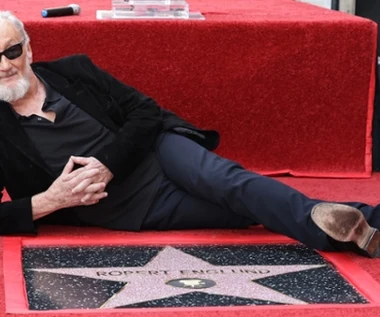 Hollywoodzki gwiazdor odsłonił swoją gwiazdę w Hollywoodzkiej Alei Sławy 