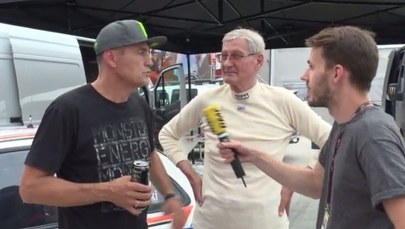 Hołowczyc i Wisławski na trasie Rajdu Polski. "Usłyszeć Wiślaka? Bezcenne!"