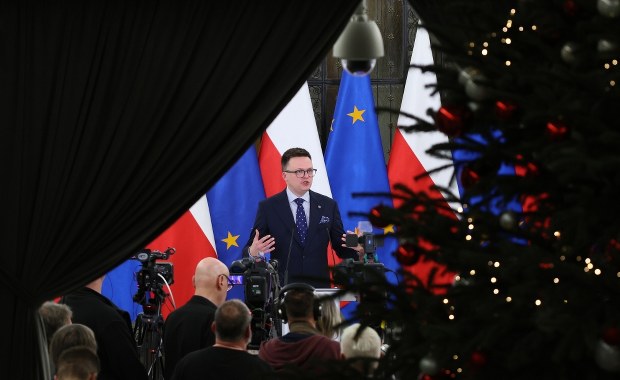 Hołownia: Kamiński ma wygaszony mandat. Status Wąsika - niejasny