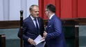 Hołownia miał postawić się Tuskowi, pierwsze reakcje. 