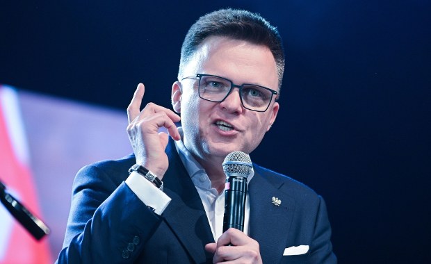 Hołownia o grze Mentzena: Pokaże środkowy palec