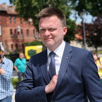 Hołownia: Prezydent powinien zadbać o bezpieczeństwo wszystkich, niezleżenie czyimi są wyborcami