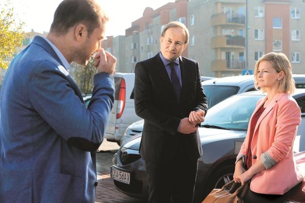 "M jak miłość" - odc.971-972 Holtz nie kryje, że Andrzej jest prawnikiem, z którego usług Wojdas nie zrezygnuje. /Mat. Prasowe