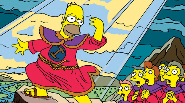 Homer Simpson - pobożny człowiek, który ukrywa swoją wiarę /materiały prasowe