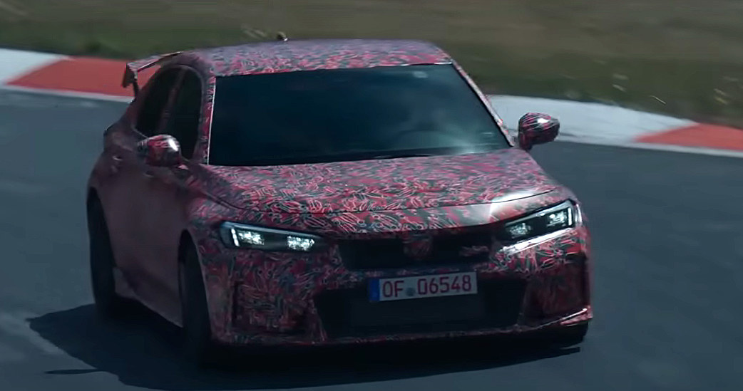 Honda Civic Type R na torze Nürburgring /materiały prasowe