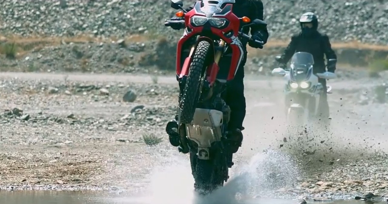 Honda CRF1000L Africa Twin w akcji /Informacja prasowa