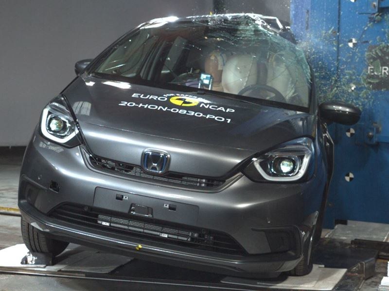 Honda Jazz w testach Euro NCAP /Informacja prasowa
