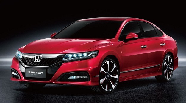 Honda Sprior, zaprezentowana w kwietniu br. w Pekinie. /Honda