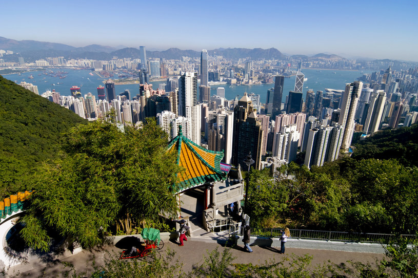 Hongkong chce przyciągnąć inwestorów i turystów z całego świata /Charles Bowman/Design Pics RM /East News