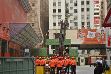 Hongkong: Pożar w World Trade Centre. Ludzie uwięzieni w wieżowcu